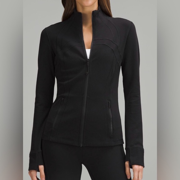 lululemon athletica Jackets & Blazers - Lululemon Define Jacket Black Size 2 Full Zip Logo 💎EUC Retails $128